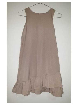 Rochita de vara cu volane si buline roz H&M