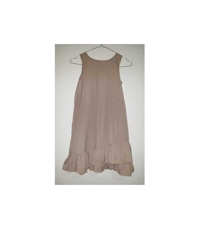 Rochita de vara cu volane si buline roz H&M