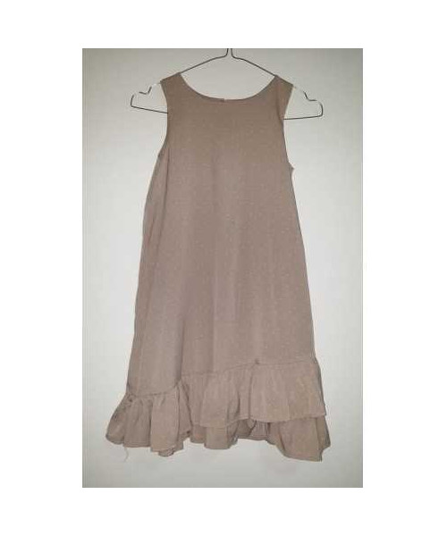 Rochita de vara cu volane si buline roz H&M