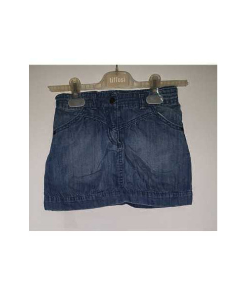 Fustita scurta de blugi cu buzunare la spate Bambolina