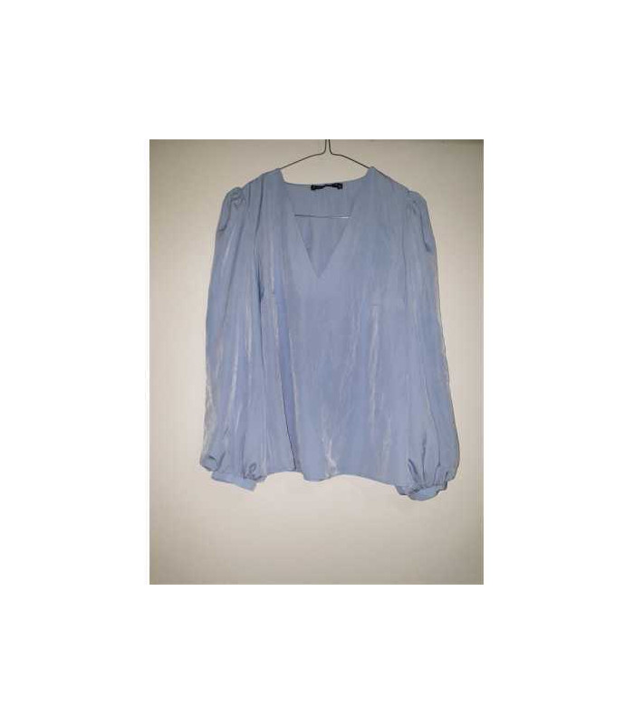 Bluzita dama racoroasa cu maneci bufante POEMA