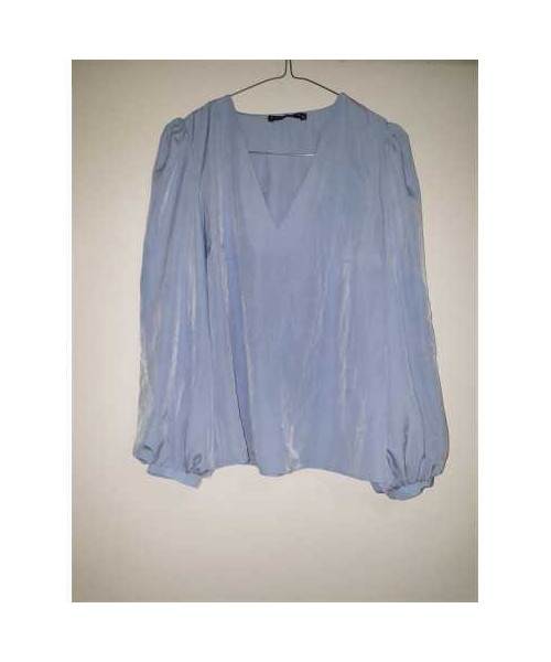 Bluzita dama racoroasa cu maneci bufante POEMA