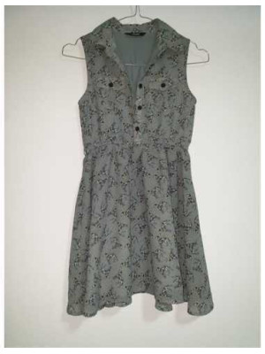 Rochita de vara fara maneci cu imprimeu dalmatieni George