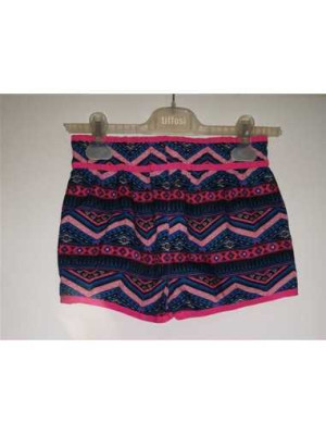 Pantaloni scurti cu imprimeu geometric multicolor Hot Tuna 2