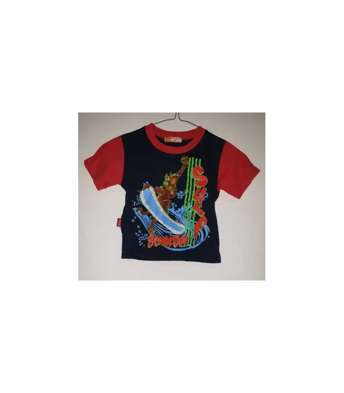 Tricou pentru baieti cu imprimeu multicolor Good Luck