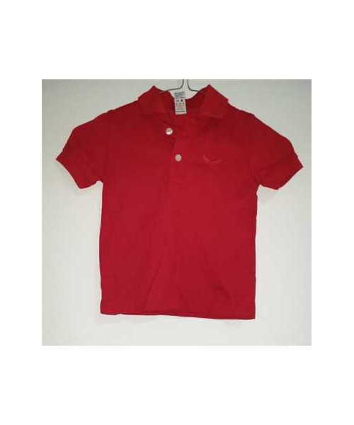 Tricou pentru copii cu guler Trigema