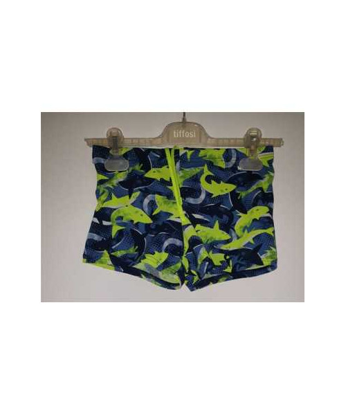 Slip de baie pentru copii cu imprimeu pestisori Nabaiji