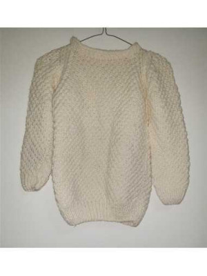 Pulover tricotat pentru copii cu maneca lunga 2