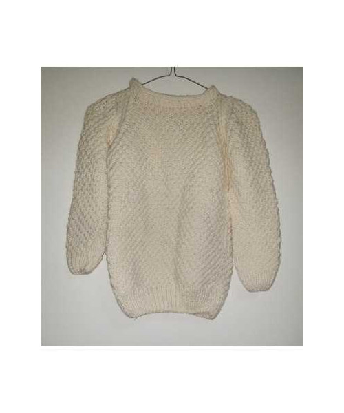 Pulover tricotat pentru copii cu maneca lunga