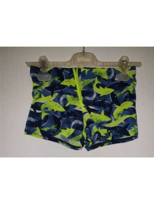 Slip de baie pentru copii cu imprimeu pestisori Nabaiji