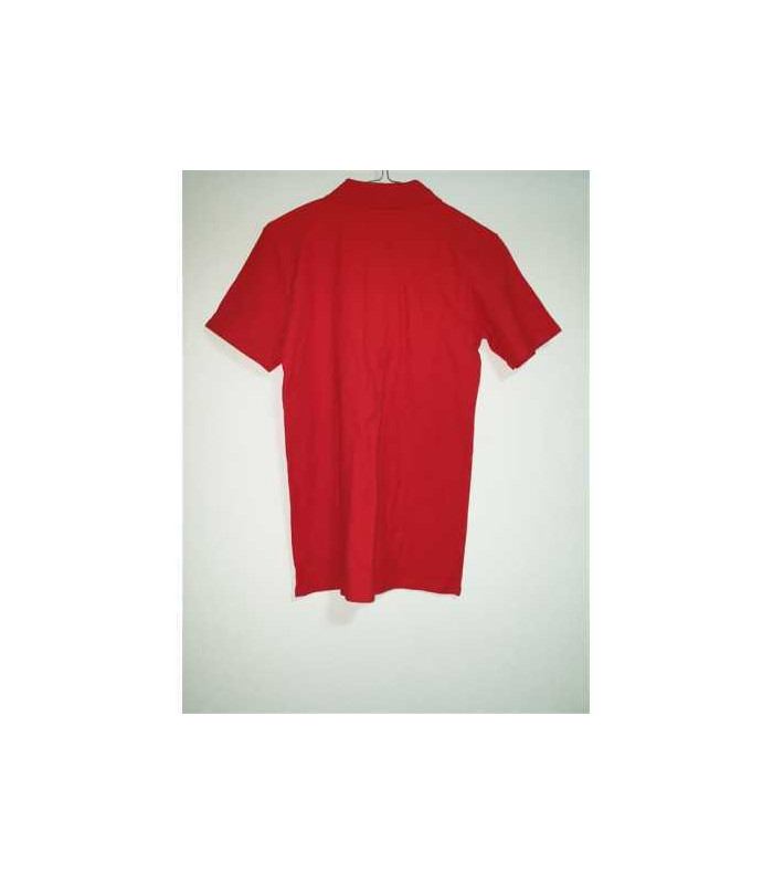 Tricou cu guler si nasturi partial GILDAN