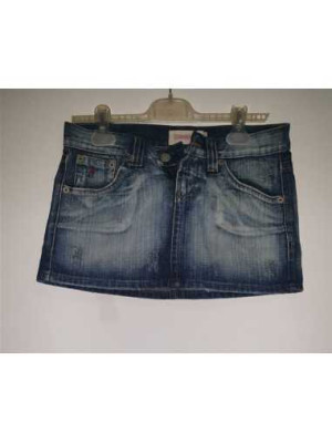 Fusta scurta de blugi cu buzunare Terranova