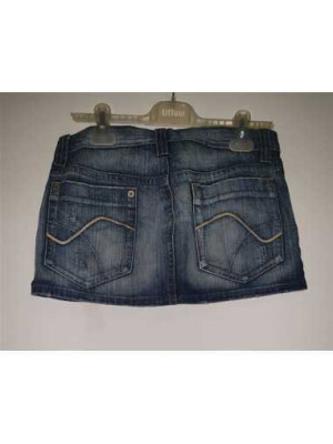 Fusta scurta de blugi cu buzunare Terranova 2