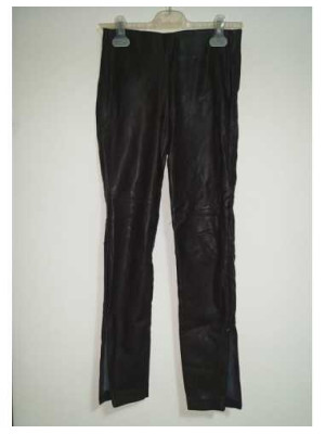 Pantaloni dama cu aspect de piele H&M