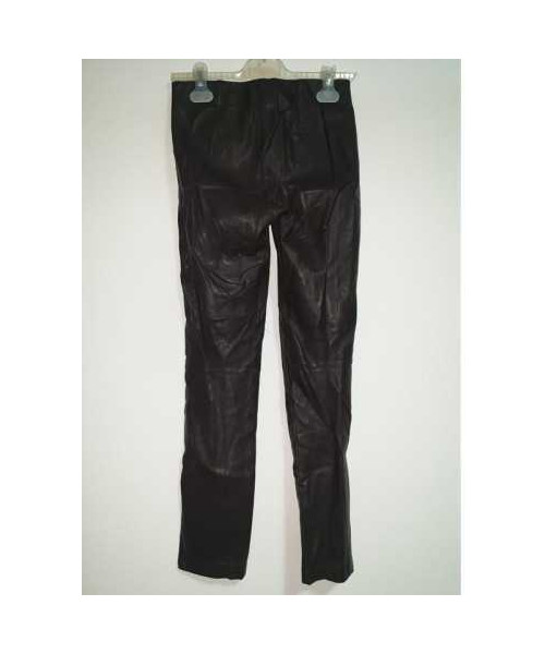 Pantaloni dama cu aspect de piele H&M