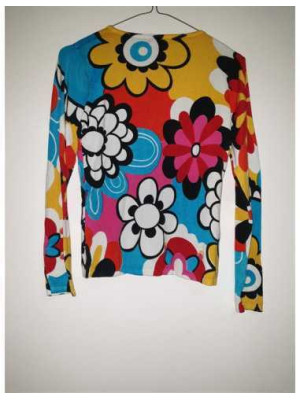 Bluza multicolora cu maneca lunga Bolongnel 2