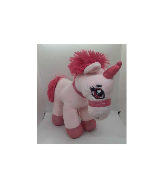 Jucarie din plus Ponei roz 29 cm Heunec