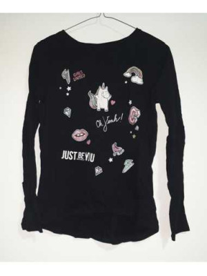 Bluzita pentru fetite cu print sclipitor Pageone Young