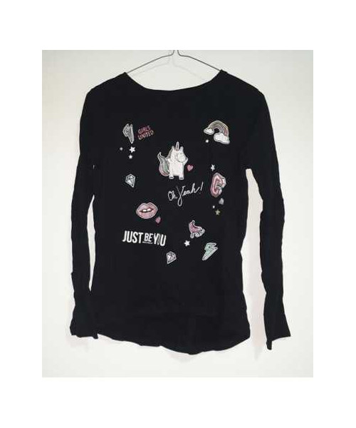 Bluzita pentru fetite cu print sclipitor Pageone Young