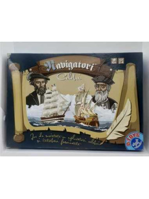 Joc de societate Navigatori Celebri D Toys