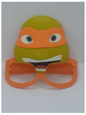 Masca tip ochelari personaj testoase ninja Michelangelo