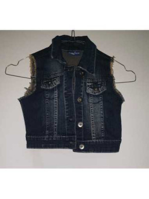 Vesta de blugi pentru fetite Okay