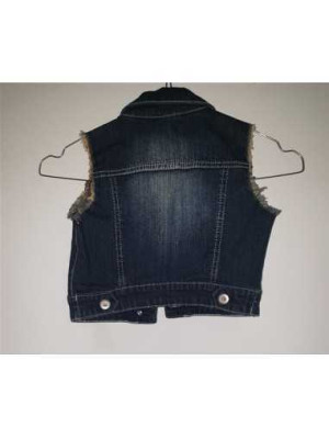 Vesta de blugi pentru fetite Okay 2