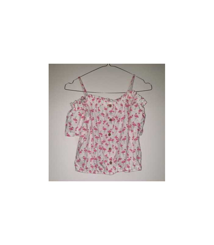 Bluza cu maneca scurta si barete Next