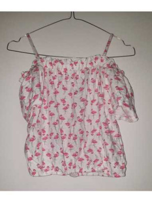 Bluza cu maneca scurta si barete Next 2