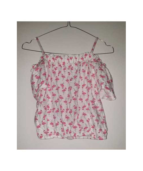 Bluza cu maneca scurta si barete Next