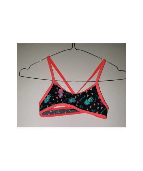 Bustiera pentru plaja fetite multicolora