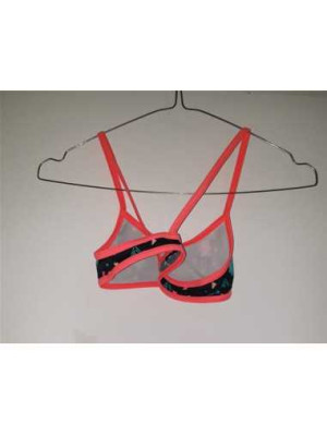 Bustiera pentru plaja fetite multicolora 2