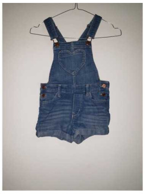 Salopeta scurta de blugi Denim