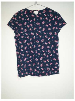 Tricou pentru fete cu imprimeu floral multicolor C&A 2