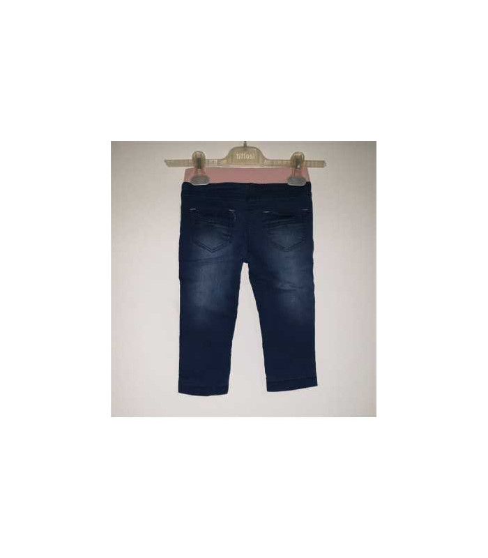 Pantaloni de blugi cu inimioare Dopo Dopo Baby