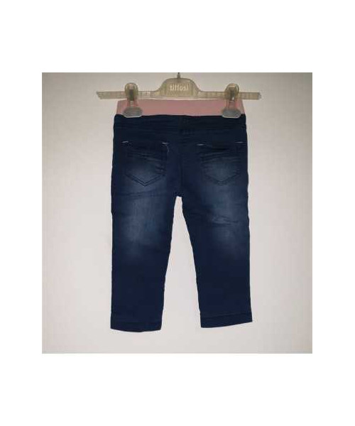 Pantaloni de blugi cu inimioare Dopo Dopo Baby