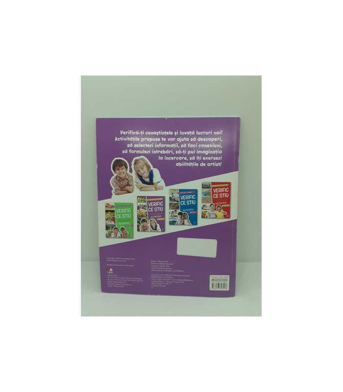 Verific ce stiu Activitati scolare 7-8 ani