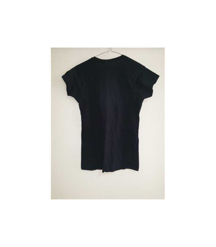 Tricou dama cu maneca scurta si scris imprimat pe piept GILDAN