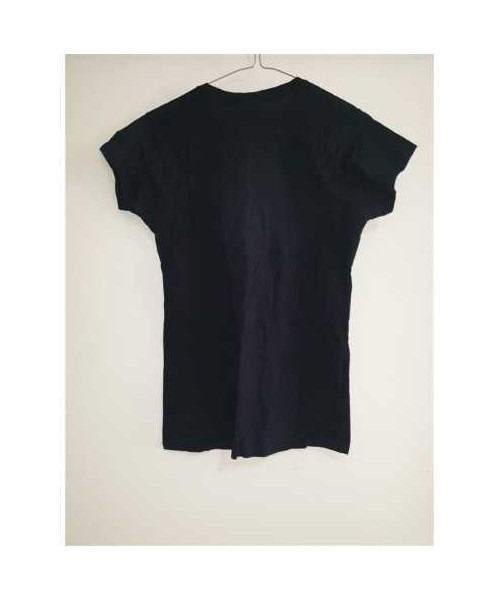 Tricou dama cu maneca scurta si scris imprimat pe piept GILDAN