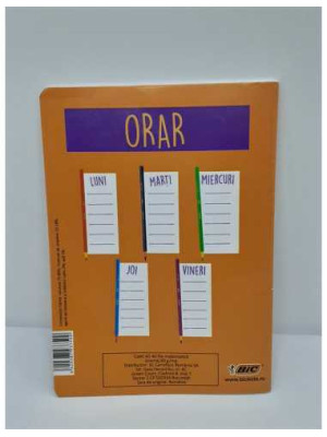 Caiet matematica A5 40 file Bic model fetita 2