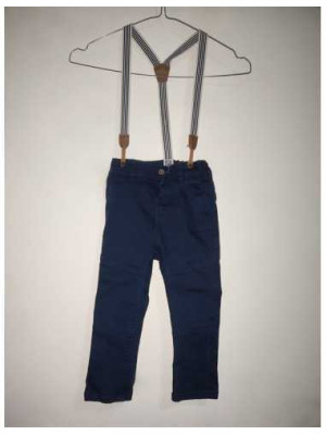 Pantaloni copii cu bretele detasabile H&M