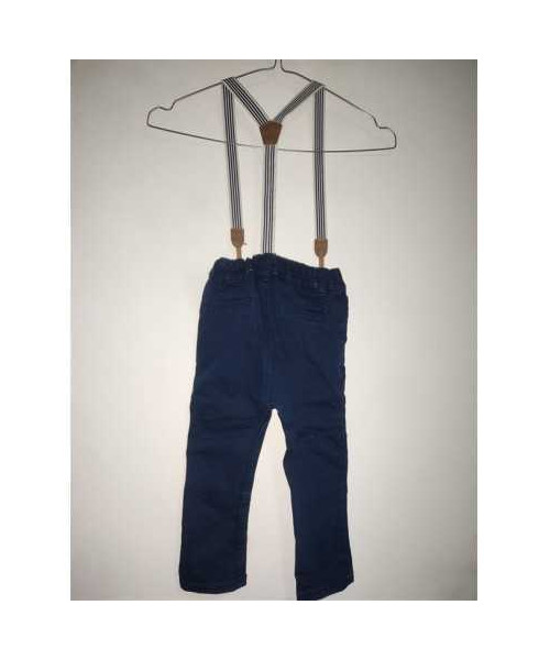 Pantaloni copii cu bretele detasabile H&M
