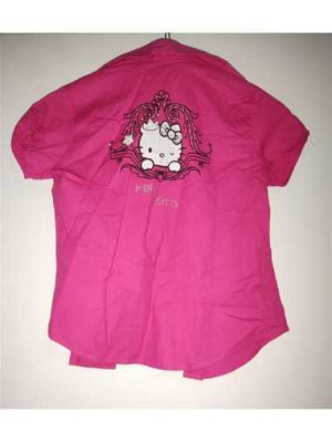 Camasa pentru fetite cu imprimeu Hello Kitty 2