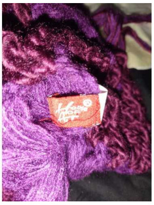 Fular dama tricotat model cu franjuri 2