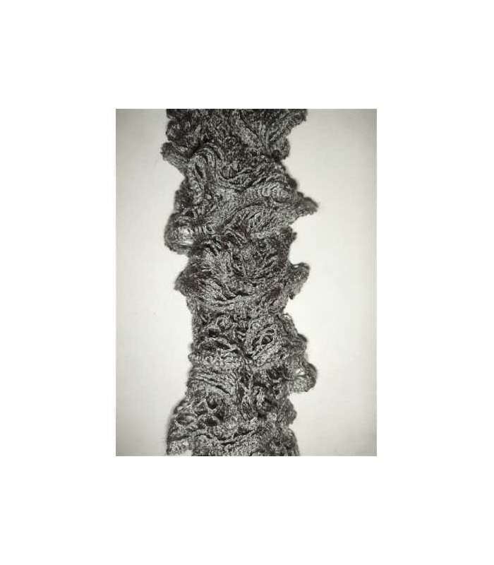 Esarfa dama tricotata culoare gri