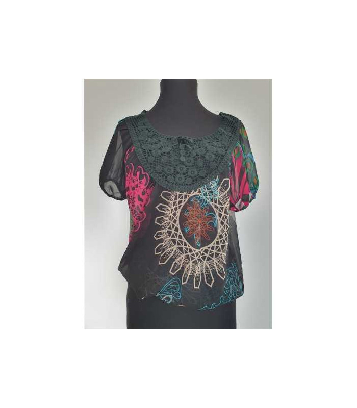 Bluzita de vara dama multicolora