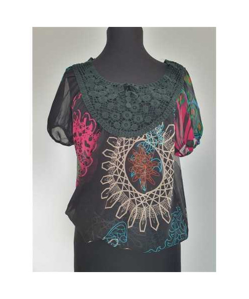 Bluzita de vara dama multicolora