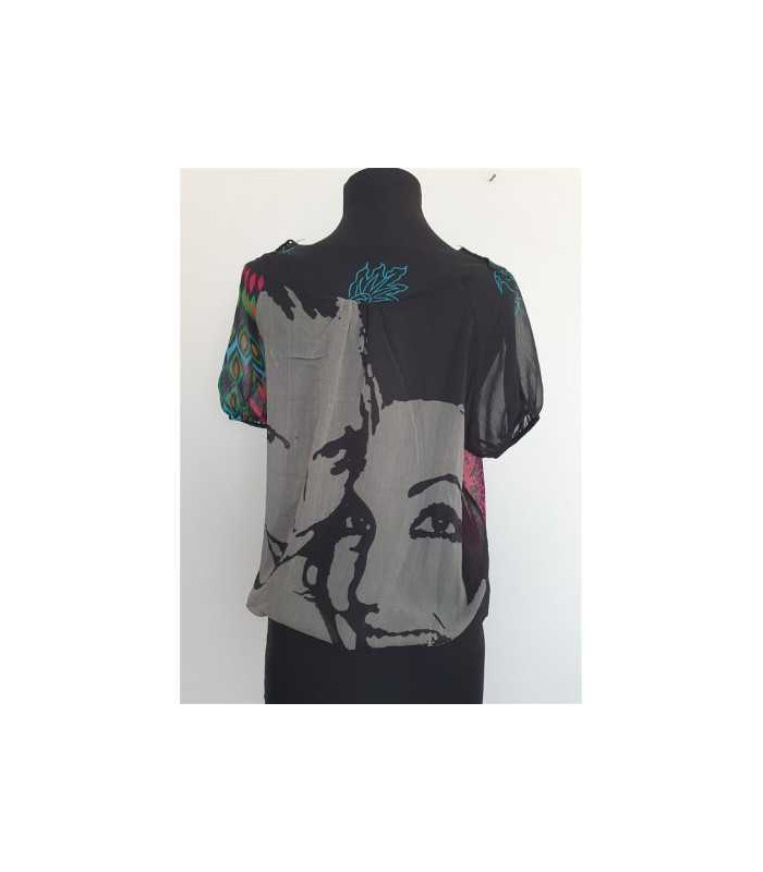 Bluzita de vara dama multicolora