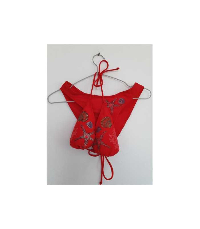 Costum de baie din 2 piese cu imprimeu sclipitor Ying Yu