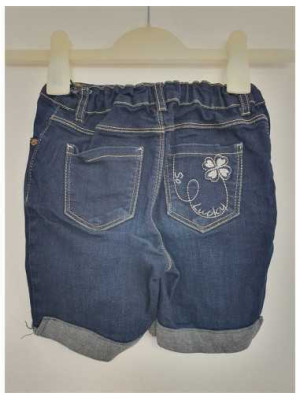 Pantaloni scurti de blugi cu terminatii pliabile In Extenso 2